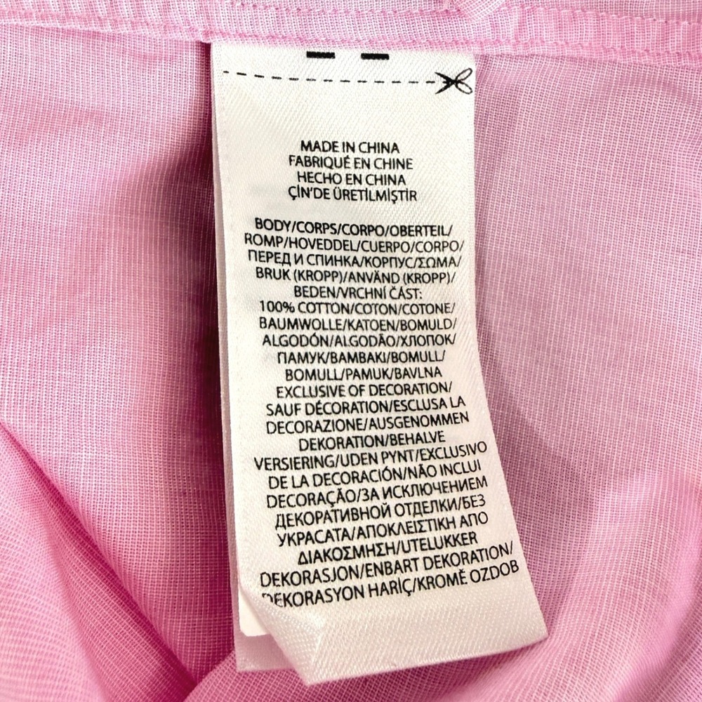 Polo Ralph Lauren Mens Large Pre-Owned Shirt Pink Slim Fit 100% Cotton Stretch - Picture 9 of 12